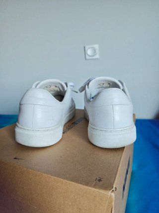 Zapatillas Fred Perry Piel Blancas Talla 43