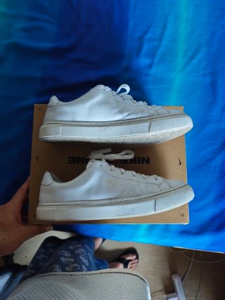 Zapatillas Fred Perry Piel Blancas Talla 43