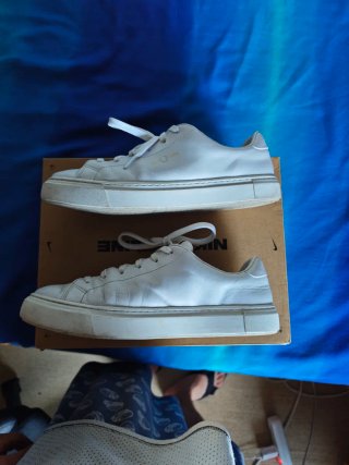Zapatillas Fred Perry Piel Blancas Talla 43