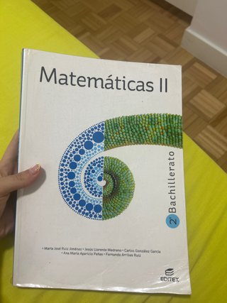Matemáticas II 2o Bachillerato