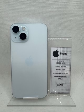 iPhone 15 128GB Azul Como Nuevo