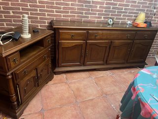 Muebles de madera maciza