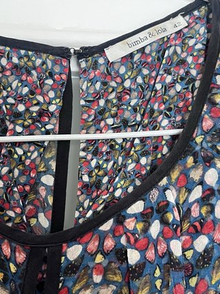 Vestido seda Bimba y Lola ( cinturon opcional )