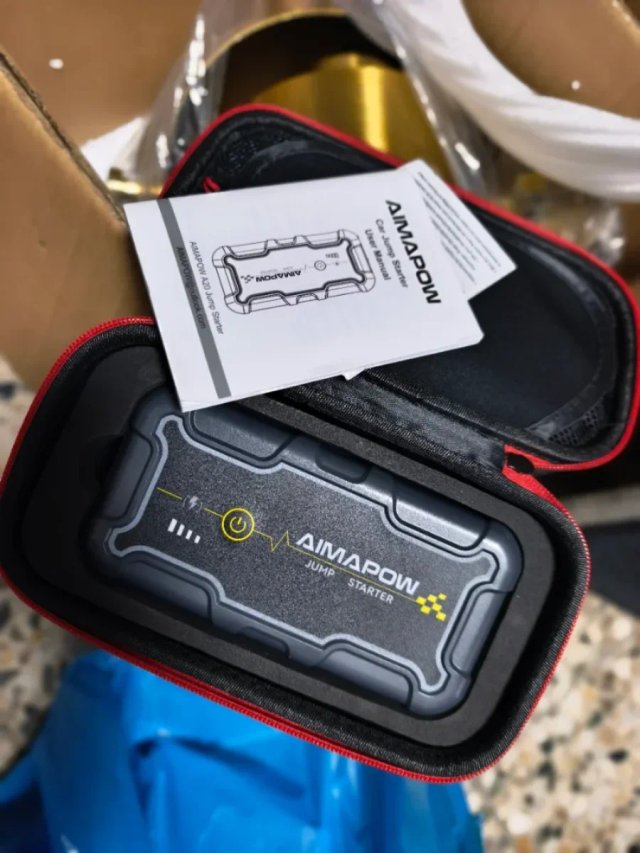 Arrancador Batería Coche 12V 20000mAh