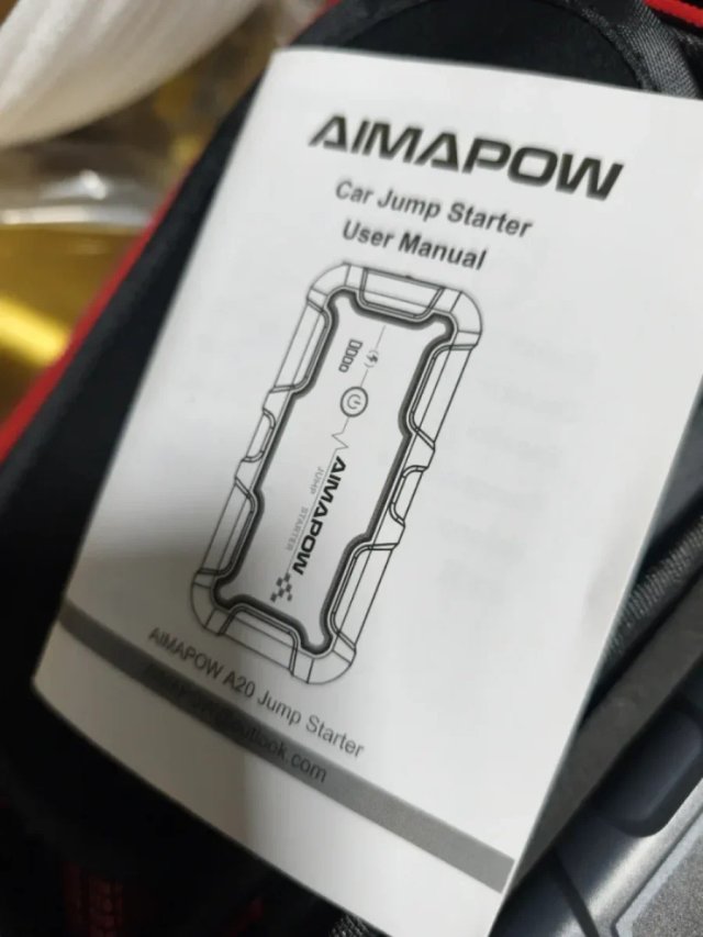 Arrancador Batería Coche 12V 20000mAh