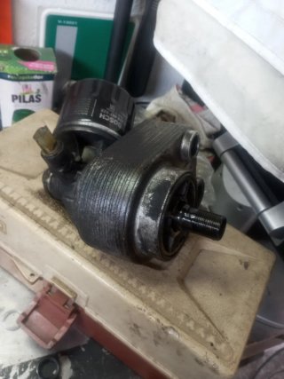 Conjunto enfriador filtro aceite Renault 1.5 dci