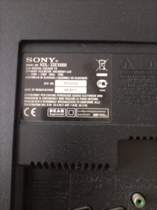 Televisión Sony Bravia Negra