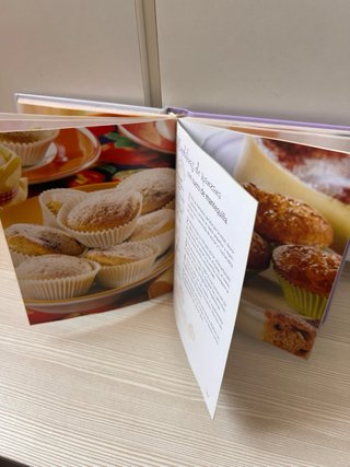Libro recetas pastelillos y magdalenas