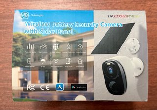 Cámara Vigilancia TRUECOLOR con Panel Solar