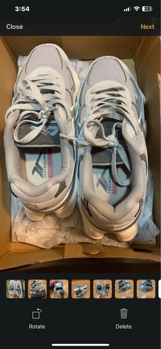 Tenth Zapatillas Deportivas Gris y Blanco
