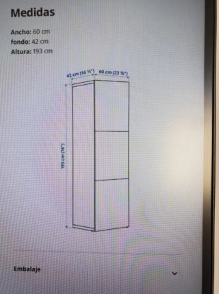 Estantería Besta Ikea Madera y Cristal