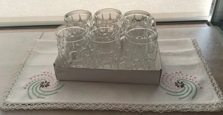 Jarras de Cerveza de Vidrio (6)