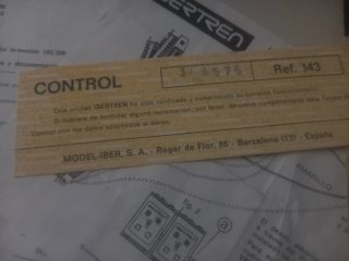 Tren Eléctrico Ibertren N3 143 le falta la estacio