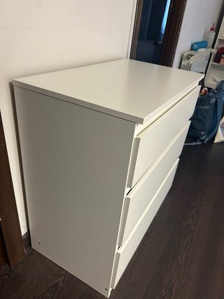 Cajonera IKEA 3 cajones blanca