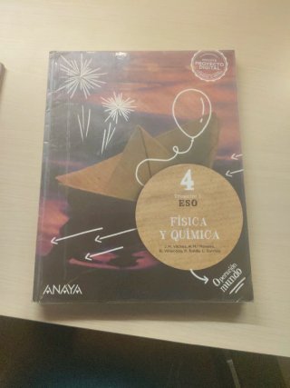 Física y Química : 4o ESO : Operación mundo
