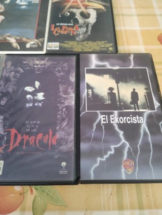 Lote 6 Películas VHS Terror Stephen King