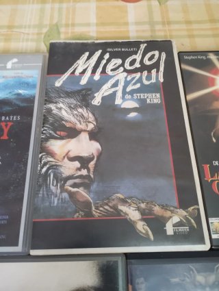 Lote 6 Películas VHS Terror Stephen King
