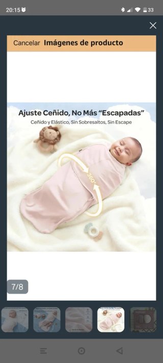 Sacos envolventes para bebé Momcozy. 18€ la caja