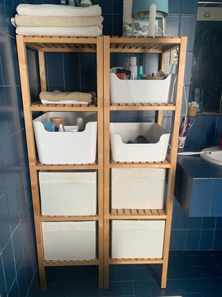 2 Estanterías Muskan Abedul IKEA