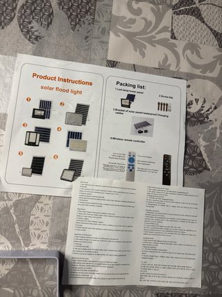 Foco Solar LED Exterior IP67 con Mando ¡NUEVO!