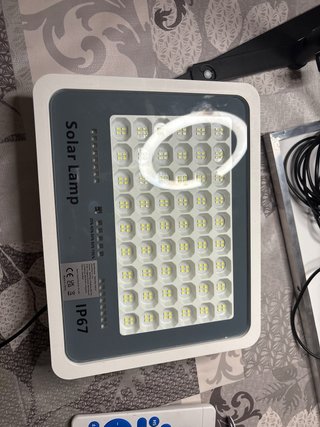 Foco Solar LED Exterior IP67 con Mando ¡NUEVO!