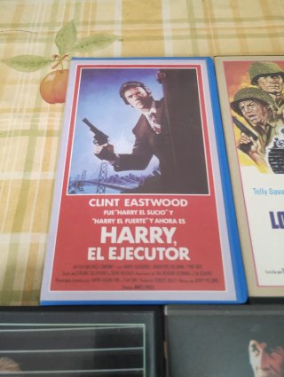 Lote 5 VHS Clint Eastwood Acción/Western