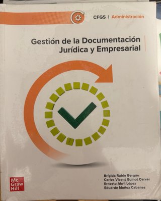 Gestión de la documentación jurídica y empresar...
