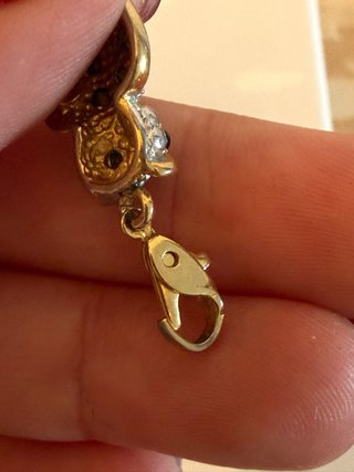 Colgante búho con circonitas