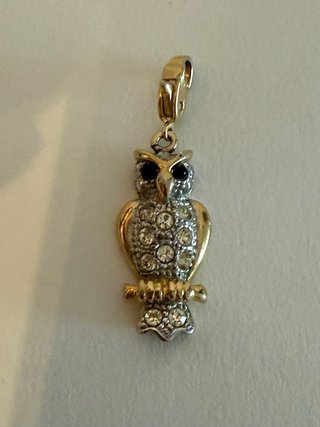 Colgante búho con circonitas