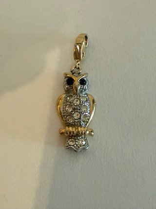 Colgante búho con circonitas