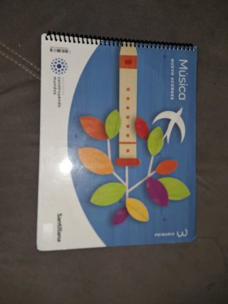 Libro Música 3º Primaria Santillana