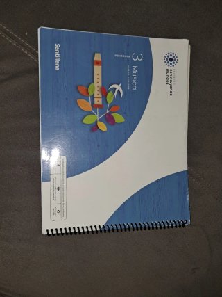 Libro Música 3º Primaria Santillana