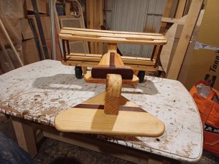 Avión correpasillos madera hecho a mano