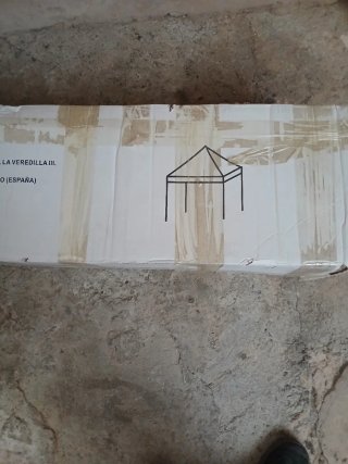 Pérgola blanca