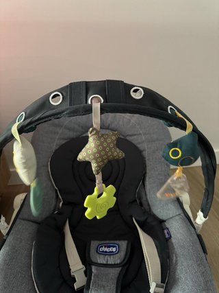 Hamaca Bebé Chicco Hoopla Gris