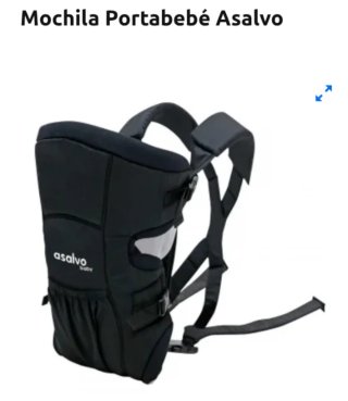Portabebés Asalvo Negro