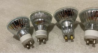 Lote 6 Bombillas GU10 (1 LED + 5 Halógenas)