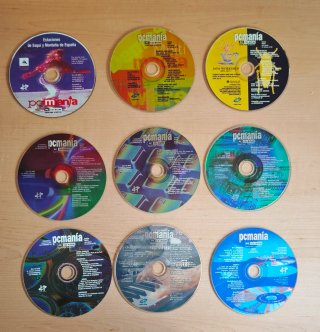 Lote CDs revista pcmania