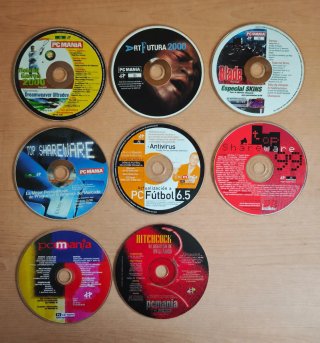 Lote CDs revista pcmania