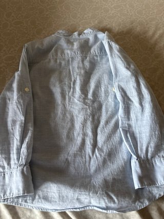 Camisa azul t 6-7 años