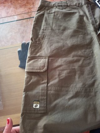Pantalón Lotto Talla L Hombre Marrón