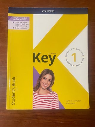 Key Bachillerato 2e 1 Student Book (Spain)