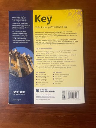 Key Bachillerato 2e 1 Student Book (Spain)