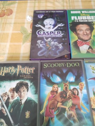 Lote 12 VHS Películas Familia Disney y Más