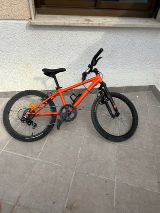 Bici Infantil 20 Rockrider Naranja