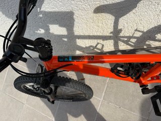 Bici Infantil 20 Rockrider Naranja