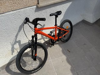 Bici Infantil 20 Rockrider Naranja