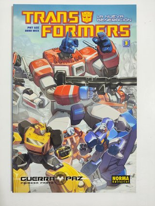 Transformers – La Nueva Generación Norma Editorial