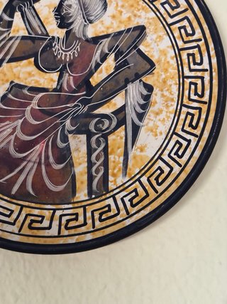 PLATO DECORATIVO CERÁMICA