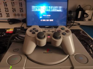 Consola Playstation 1 Gris + Juegos y Mandos